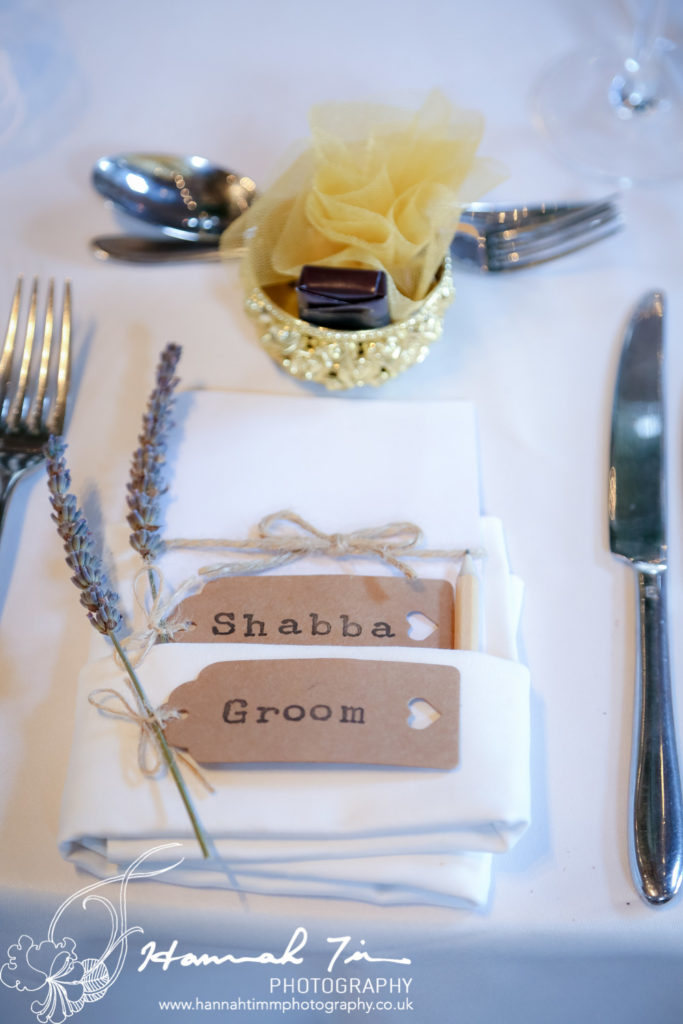 table details wedding photography