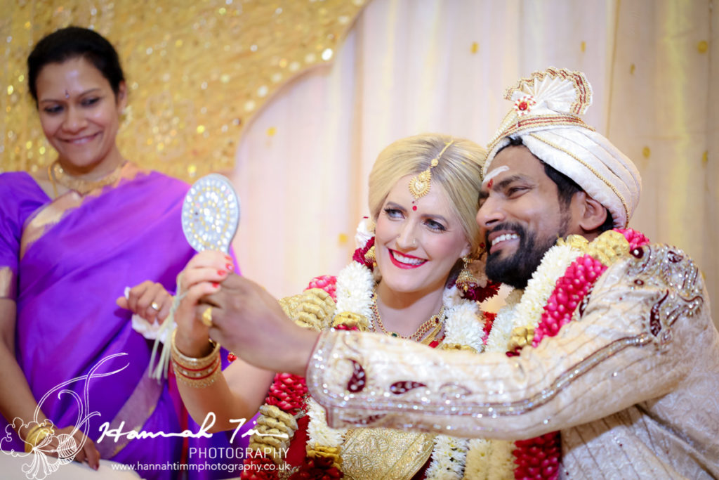 bride and groom Hindu wedding photography