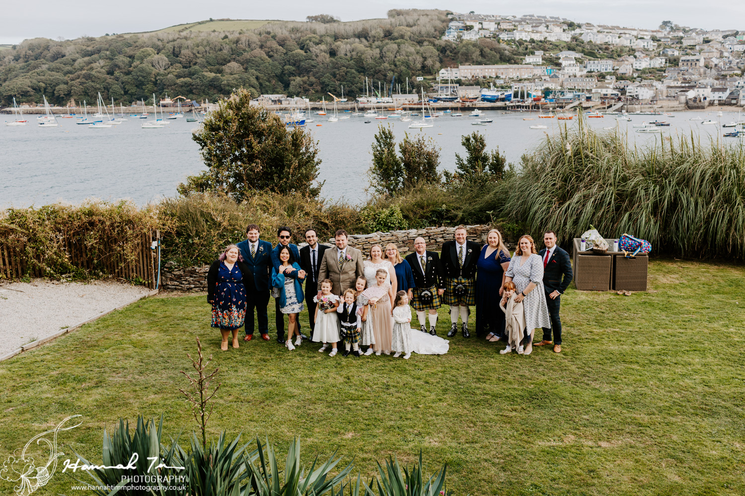 Fowey harbour hotel wedding photographer