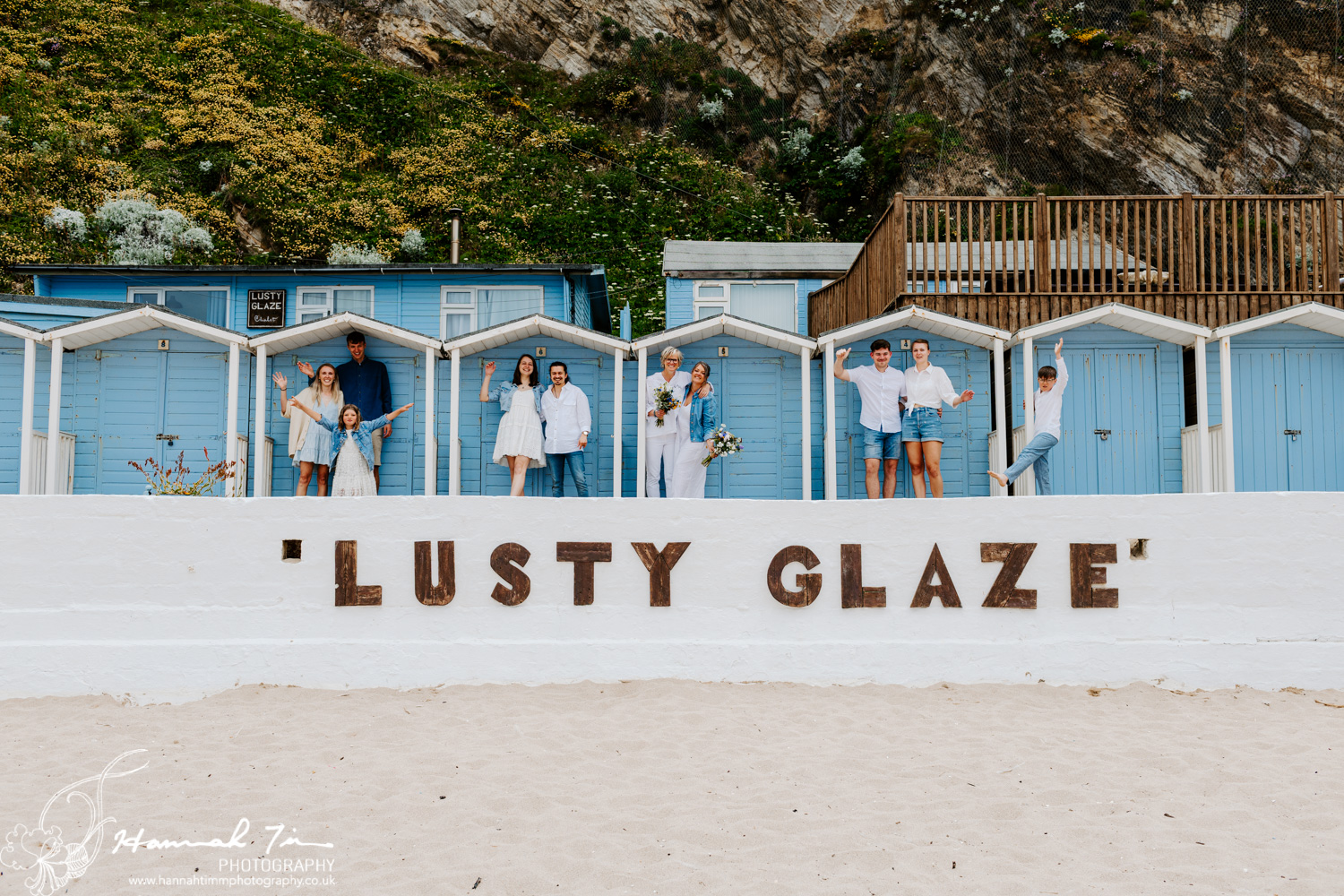 lusty glaze wedding photographer